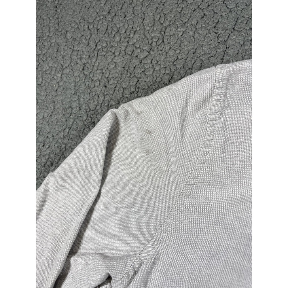 Jack Spade Shirt Mens Medium Gray Oxford Button Down Long Sleeve Cotton Casual - Picture 7 of 15